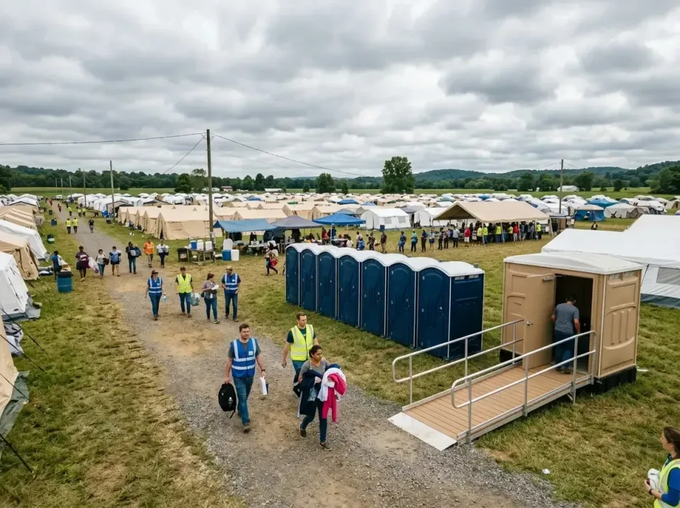 disaster-relief-camp-restrooms-010 — frequently asked questions, Dumpster & Portable Bathrooms Rental in Lake Ridge, VA